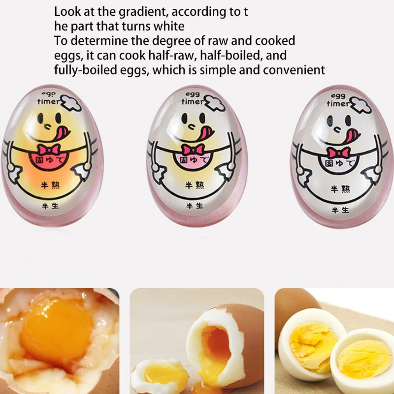 Temporizador inteligente para cocinar huevos "Eggcellent", un gadget de cocina ideal para la cocción de huevos. ¡Un experto en cronometraje para ti! - Diseñado en Japón