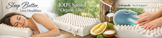 Sleep Like Royalty: Why Our 100% Pure Organic Natural Latex Pillow with Durian Massage Nubs Is the Last Pillow You'll Ever Need