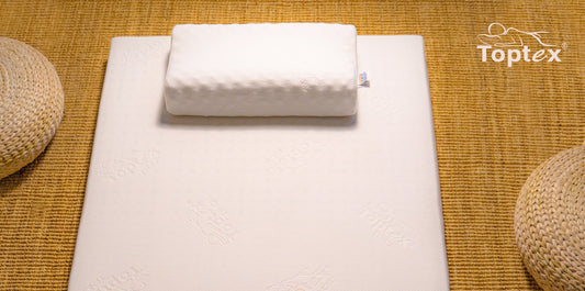 100% Pure Organic Natural Latex Pillow with Durian Massage Nubs – Premium Orthopedic Neck Support & Pressure Relief [GOLS & GOTS]