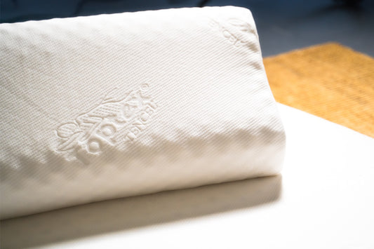 100% Pure Organic Natural Latex Pillow with Durian Massage Nubs – Premium Orthopedic Neck Support & Pressure Relief [GOLS & GOTS]