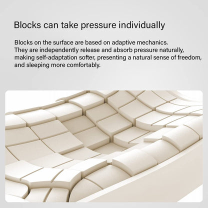 *New 68 Individual Pieces Ergonomics Novel Design* 100% Pure Organic Natural Latex Foam Sleeping Bed Pillow *Firm Firmness*, for Side, Back, and Stomach Sleepers w/Removeable Washable Cotton Cover [GOLS & GOTS]