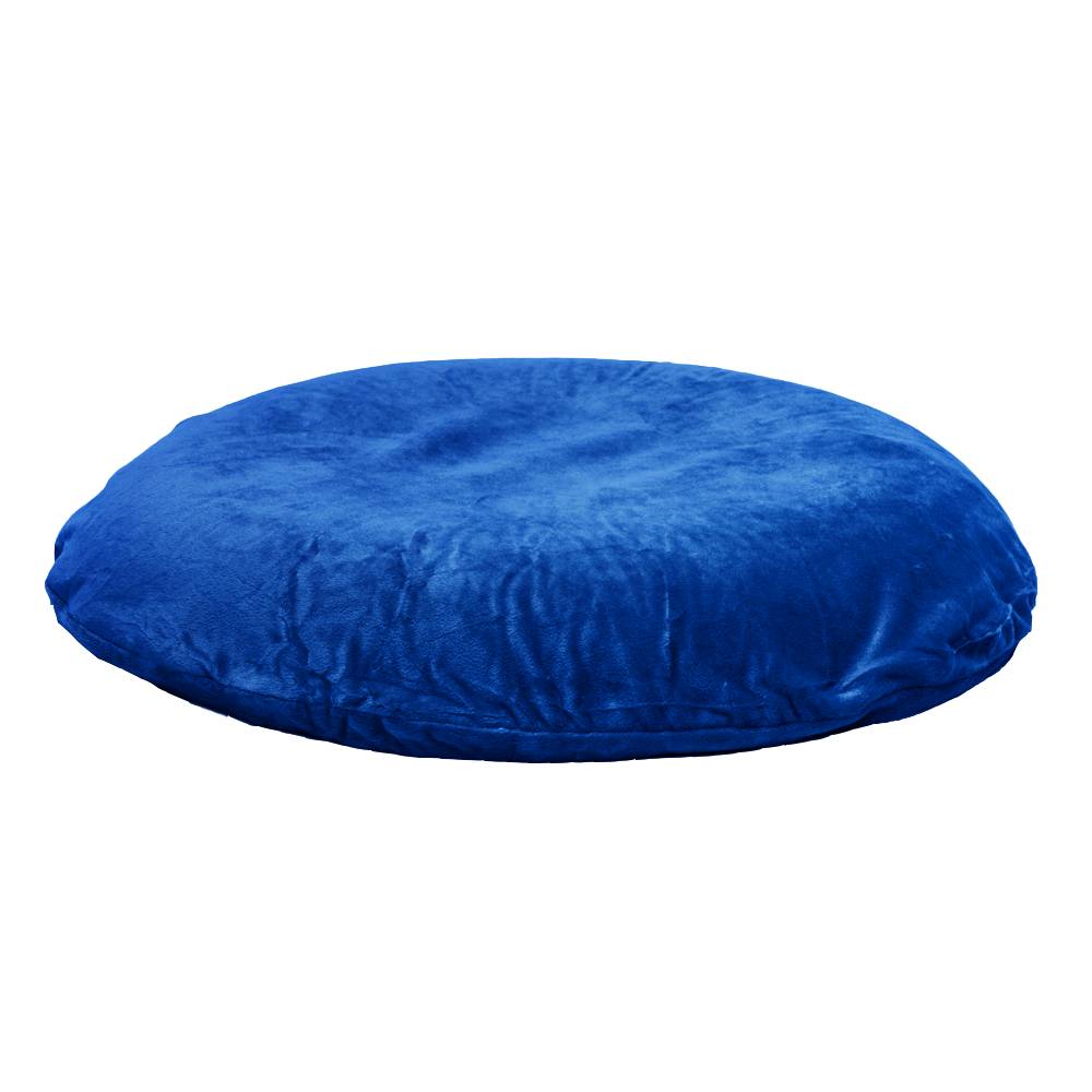 100% Natural Organic Latex Donut Cushion for Tailbone Pain, Coccyx & Hemorrhoid Relief – Firm Round Seat Pillow with Removable Washable Velvet Cover