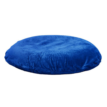100% Natural Organic Latex Donut Cushion for Tailbone Pain, Coccyx & Hemorrhoid Relief – Firm Round Seat Pillow with Removable Washable Velvet Cover