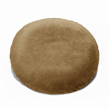 100% Natural Organic Latex Donut Cushion for Tailbone Pain, Coccyx & Hemorrhoid Relief – Firm Round Seat Pillow with Removable Washable Velvet Cover
