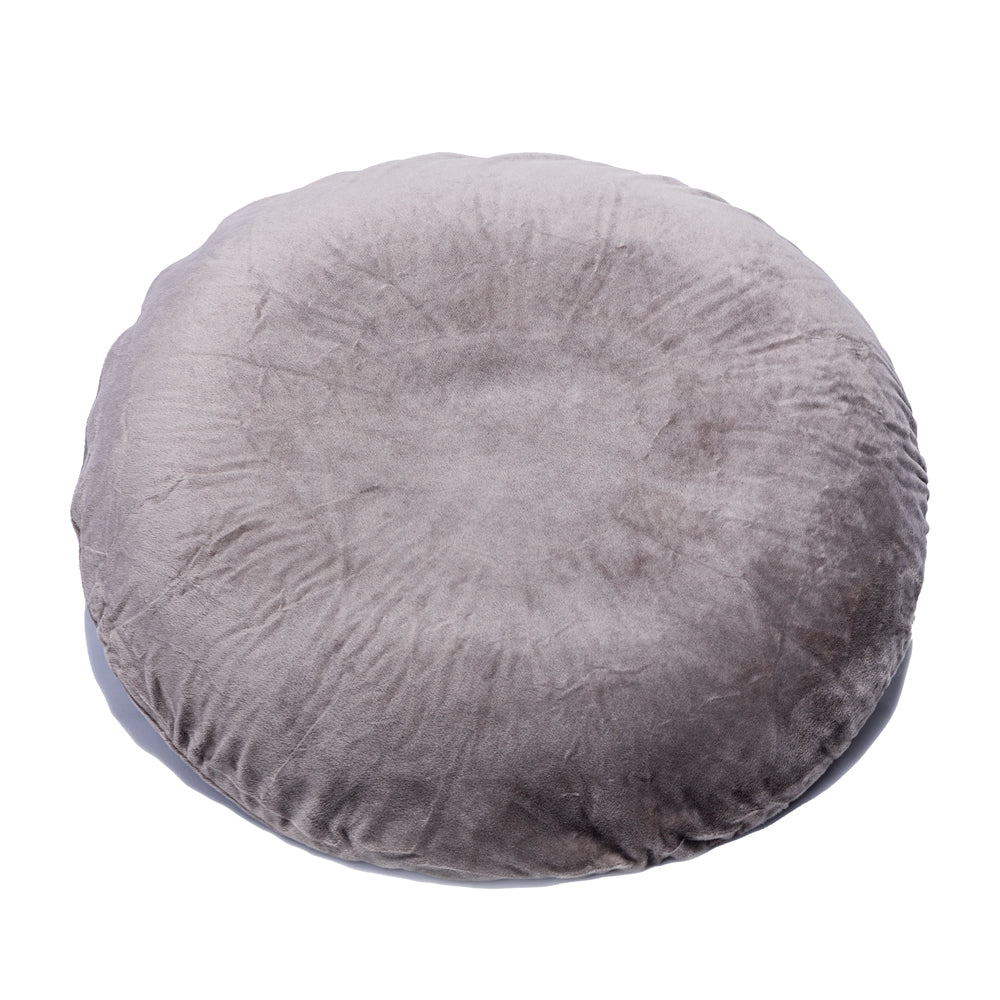 100% Natural Organic Latex Donut Cushion for Tailbone Pain, Coccyx & Hemorrhoid Relief – Firm Round Seat Pillow with Removable Washable Velvet Cover