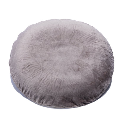 100% Natural Organic Latex Donut Cushion for Tailbone Pain, Coccyx & Hemorrhoid Relief – Firm Round Seat Pillow with Removable Washable Velvet Cover