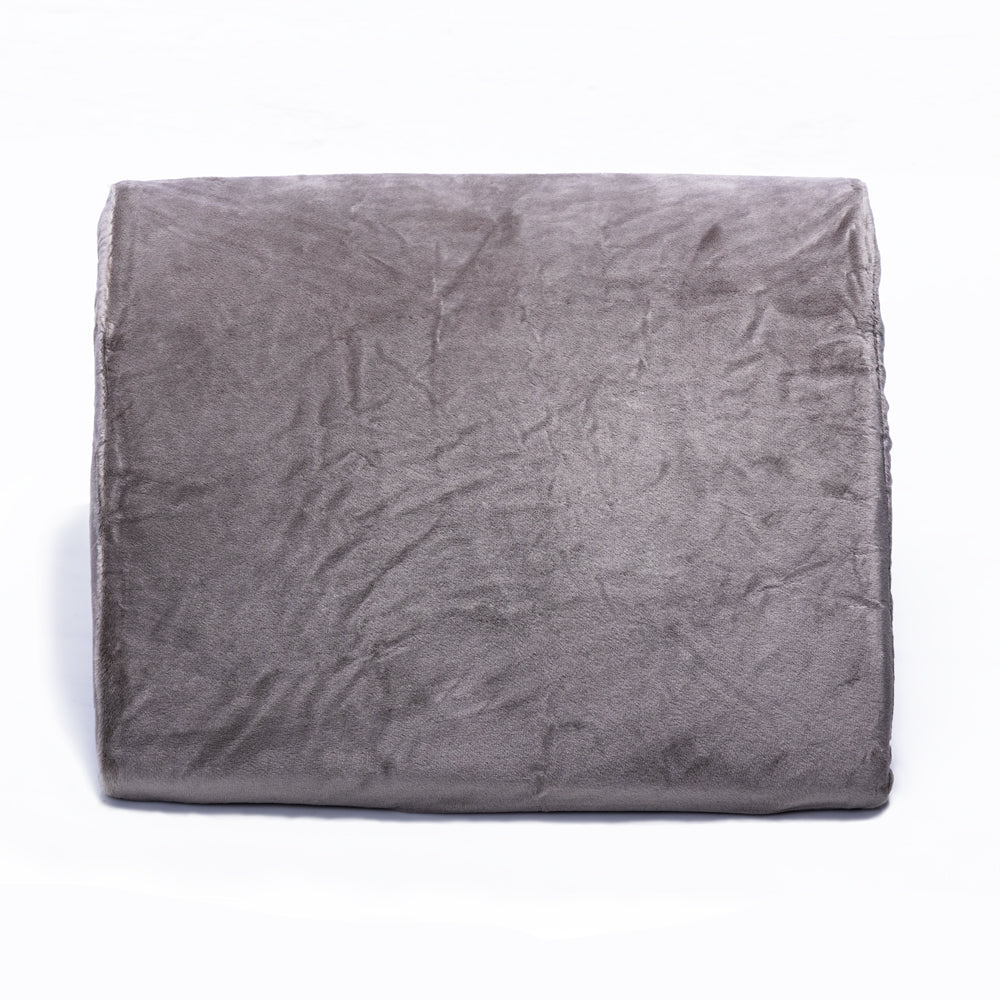 Firm Natural Organic Latex Lumbar Support Cushion – Lower Back Pain Relief Support for Office & Car