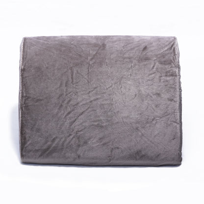 Firm Natural Organic Latex Lumbar Support Cushion – Lower Back Pain Relief Support for Office & Car