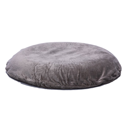 100% Natural Organic Latex Donut Cushion for Tailbone Pain, Coccyx & Hemorrhoid Relief – Firm Round Seat Pillow with Removable Washable Velvet Cover