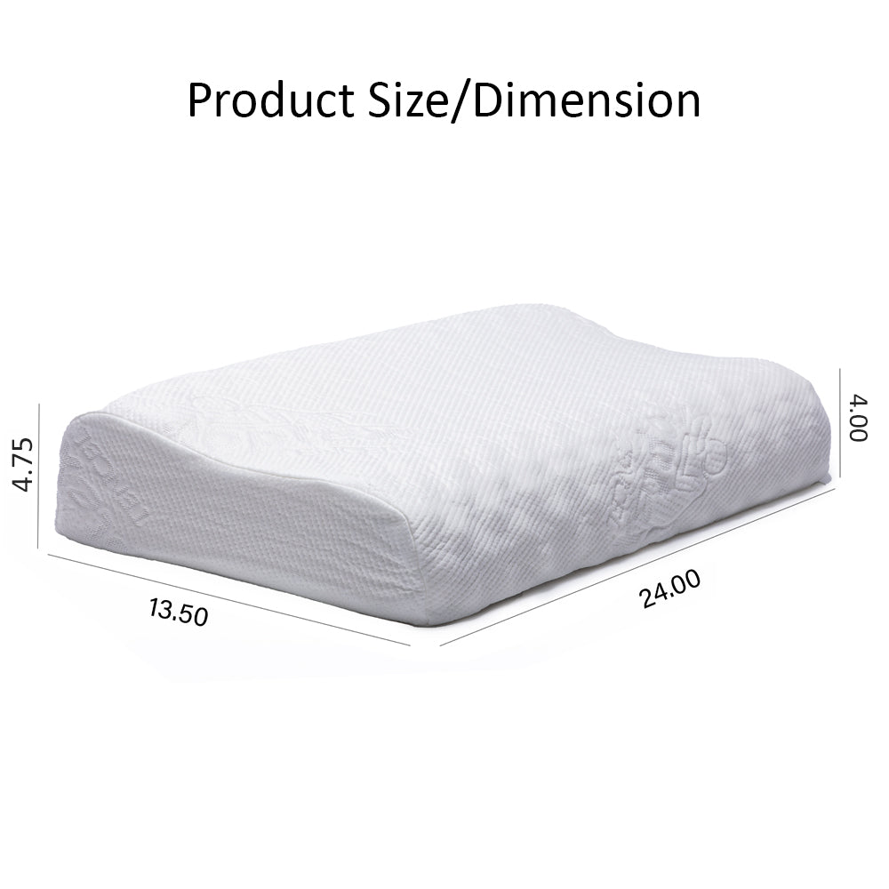 100% Pure Organic Natural Latex Pillow with Durian Massage Nubs – Premium Orthopedic Neck Support & Pressure Relief [GOLS & GOTS]
