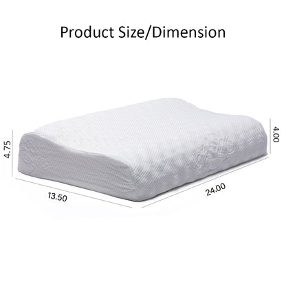 100% Pure Organic Natural Latex Pillow with Durian Massage Nubs – Premium Orthopedic Neck Support & Pressure Relief [GOLS & GOTS]