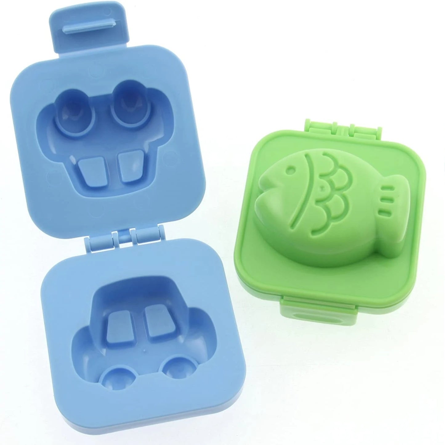 Kit de moldes para huevos cocidos Eggstraordinary: ¡crea delicias de desayuno extravagantes y convierte los huevos en formas divertidas y adorables!