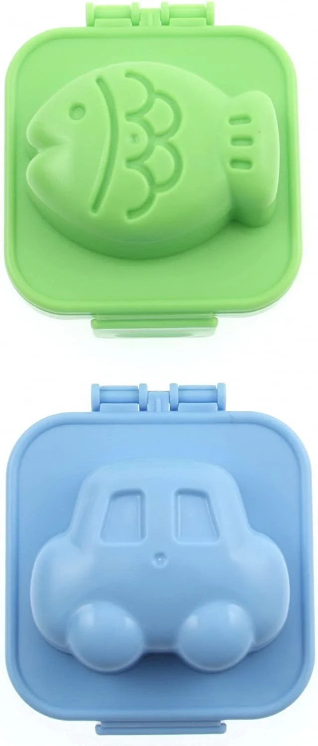 Kit de moldes para huevos cocidos Eggstraordinary: ¡crea delicias de desayuno extravagantes y convierte los huevos en formas divertidas y adorables!