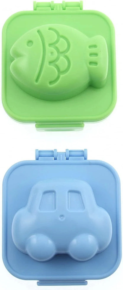 Kit de moldes para huevos cocidos Eggstraordinary: ¡crea delicias de desayuno extravagantes y convierte los huevos en formas divertidas y adorables!