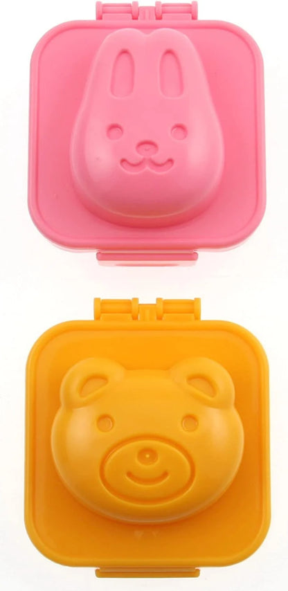 Kit de moldes para huevos cocidos Eggstraordinary: ¡crea delicias de desayuno extravagantes y convierte los huevos en formas divertidas y adorables!