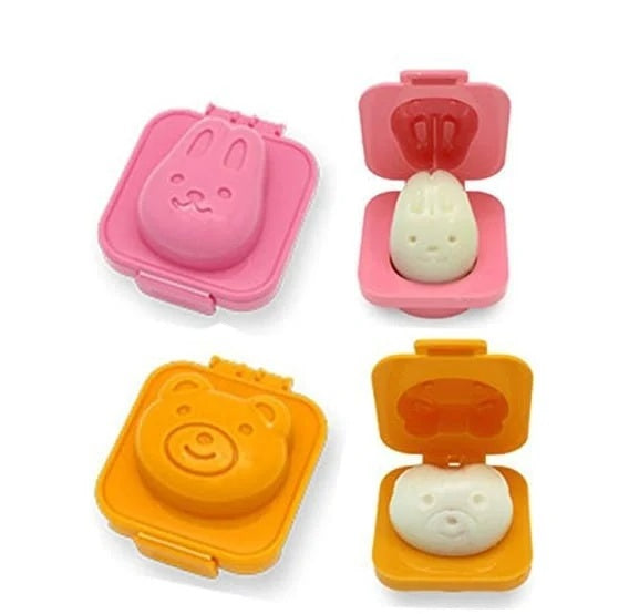 Kit de moldes para huevos cocidos Eggstraordinary: ¡crea delicias de desayuno extravagantes y convierte los huevos en formas divertidas y adorables!