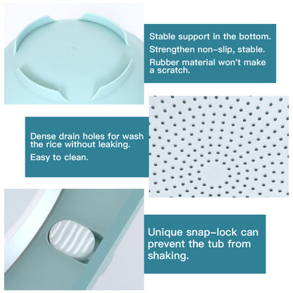 Rallador triturador 7 en 1, escurridor, picador de queso y verduras, rebanador, multifunción, juego de 9 piezas, utensilio de cocina