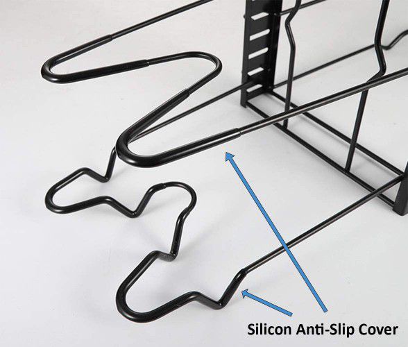 La solución de almacenamiento definitiva: soportes para tapas de ollas extensibles, ajustables y resistentes de 8 niveles, organizador de sartenes para cocina *Ahorro de espacio*